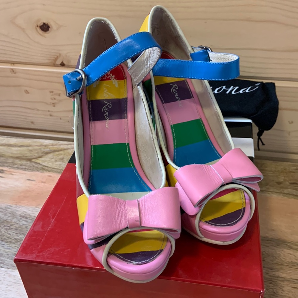 Lola Ramona Platform Retro Heels